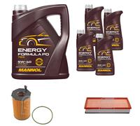 FEBI BILSTEIN Controllo set 9L MANNOL Energia Formule PD 5W-40 per VW Touareg