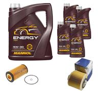 FEBI BILSTEIN Controllo Set 9L MANNOL Energy 5W-30 Per Audi A6 Avant 4F5 C6