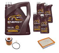 FEBI BILSTEIN Controllo Set 9L MANNOL Energy 5W-30 Per BMW 3 Serie F30 F80 335i