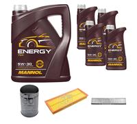 FEBI BILSTEIN Controllo Set 9L MANNOL Energy 5W-30 Per Jaguar X-Type CF1
