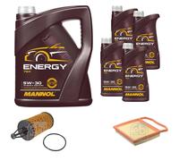 FEBI BILSTEIN Controllo Set 9L MANNOL Energy 5W-30 Per Mercedes-Benz