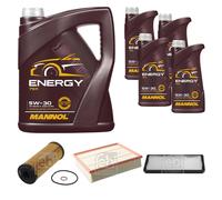 FEBI BILSTEIN Controllo Set 9L MANNOL Energy 5W-30 Per Mercedes-Benz