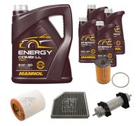 Febi BILSTEIN Controllo Set 9L mannol Energy Combi Ll 5W-30 per ' Aria Audi A6