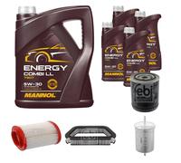 FEBI BILSTEIN Controllo Set 9L MANNOL Energy Combi LL 5W-30 Per Audi A8 4E