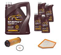Febi BILSTEIN Controllo Set 9L mannol Energy Combi Ll 5W-30 per BMW 1er