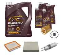 FEBI BILSTEIN Controllo Set 9L MANNOL Energy Combi LL 5W-30 Per BMW 3 Serie F30