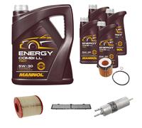FEBI BILSTEIN Controllo Set 9L MANNOL Energy Combi LL 5W-30 Per BMW X1 E84