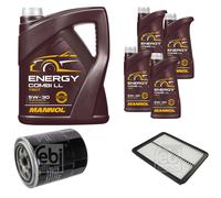 FEBI BILSTEIN Controllo Set 9L MANNOL Energy Combi LL 5W-30 Per KIA Sorento