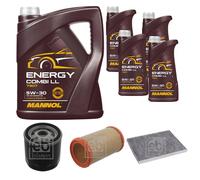 Febi BILSTEIN Controllo Set 9L mannol Energy Combi Ll 5W-30 per Lancia kappa