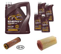 FEBI BILSTEIN Controllo Set 9L MANNOL Energy Combi LL 5W-30 Per Mercedes