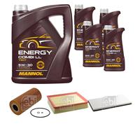FEBI BILSTEIN Controllo Set 9L MANNOL Energy Combi LL 5W-30 Per Mercedes