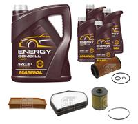 FEBI BILSTEIN Controllo Set 9L MANNOL Energy Combi LL 5W-30 Per Mercedes