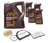 Febi BILSTEIN Controllo Set 9L mannol Energy Combi Ll 5W-30 per . Opel