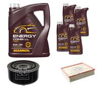 FEBI BILSTEIN Controllo Set 9L MANNOL Energy Combi LL 5W-30 Per VW LT 28-46