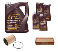 FEBI BILSTEIN Controllo set 9L MANNOL Energy Comby LL 5W-30 per VW Multivan