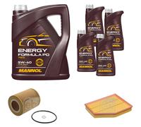 FEBI BILSTEIN Controllo Set 9L MANNOL Energy Formula PD 5W-40 Per BMW 5er