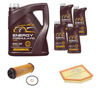 FEBI BILSTEIN Controllo Set 9L MANNOL Energy Formula PD 5W-40 Per BMW 7er