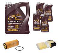 FEBI BILSTEIN Controllo Set 9L MANNOL Energy Formula PD 5W-40 Per Porsche