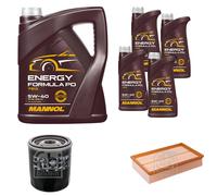 FEBI BILSTEIN Controllo Set 9L MANNOL Energy Formula PD 5W-40 Per VW