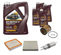 FEBI BILSTEIN Controllo Set 9L MANNOL Energy Premium 5W-30 Per BMW 3 Gran