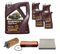 FEBI BILSTEIN Controllo Set 9L MANNOL Energy Premium 5W-30 Per BMW 3 Gran