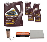 FEBI BILSTEIN Controllo Set 9L MANNOL Energy Premium 5W-30 Per BMW X6 F16
