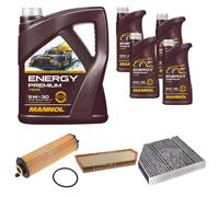 FEBI BILSTEIN Controllo Set 9L MANNOL Energy Premium 5W-30 Per Mercedes CLS