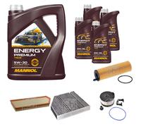 FEBI BILSTEIN Controllo Set 9L MANNOL Energy Premium 5W-30 Per Mercedes E