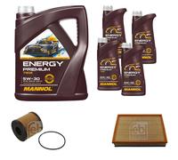 Febi BILSTEIN Controllo Set 9L mannol Energy Premium 5W-30 per Mozzo Nissan