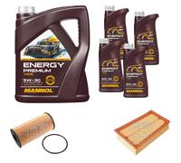 FEBI BILSTEIN Controllo Set 9L MANNOL Energy Premium 5W-30 Per Nissan