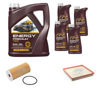 Febi BILSTEIN Controllo Set 9L mannol Energy Premium 5W-30 per . Opel