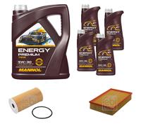 FEBI BILSTEIN Controllo Set 9L MANNOL Energy Premium 5W-30 Per Opel Movano B