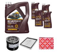FEBI BILSTEIN Controllo Set 9L MANNOL Energy Premium 5W-30 Per Subaru