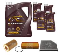 Febi BILSTEIN Controllo Set 9L mannol extreme 5W-40 per Audi A5 Sportback