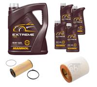 FEBI BILSTEIN Controllo Set 9L MANNOL Extreme 5W-40 Per Audi A6 4G2 C7 4GC