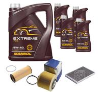 FEBI BILSTEIN Controllo Set 9L MANNOL Extreme 5W-40 Per Audi A6 Allroad 4FH