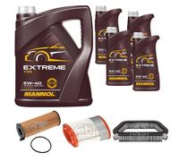 FEBI BILSTEIN Controllo Set 9L MANNOL EXTREME 5W-40 Per AUDI A8 4E_ 3.0 TDI