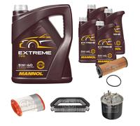 FEBI BILSTEIN Controllo Set 9L MANNOL EXTREME 5W-40 Per Audi A8 4E 3.0 TDI