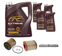FEBI BILSTEIN Controllo Set 9L MANNOL Extreme 5W-40 Per BMW 3 Serie E90 325I