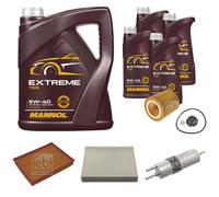 FEBI BILSTEIN Controllo Set 9L MANNOL Extreme 5W-40 Per BMW 3 Serie F30 F80