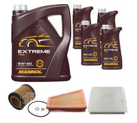 FEBI BILSTEIN Controllo Set 9L MANNOL Extreme 5W-40 Per BMW Z4 Roadster E89