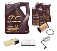 FEBI BILSTEIN Controllo Set 9L MANNOL Extreme 5W-40 Per Porsche Boxster 986