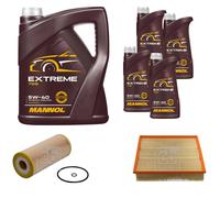 FEBI BILSTEIN Controllo Set 9L MANNOL Extreme 5W-40 Per VW LT 28-46 II Kasten