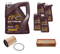 FEBI BILSTEIN Controllo Set 9L MANNOL Extreme 5W-40 Per VW Multivan V 7HM