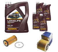FEBI BILSTEIN Controllo Set 9L MANNOL LONGLIFE 504/507 5W-30 Per Audi A6