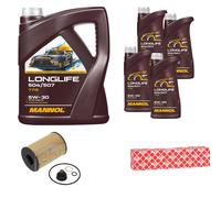 FEBI BILSTEIN Controllo Set 9L MANNOL LONGLIFE 504/507 5W-30 Per BMW 5 Serie G30