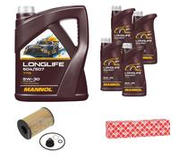 Febi BILSTEIN Controllo Set 9L mannol Longlife 504/507 5W-30 per BMW 5er G30