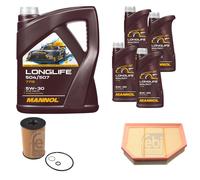 FEBI BILSTEIN Controllo set 9L MANNOL Longlife 504/507 5W-30 per BMW serie 5
