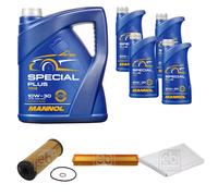 FEBI BILSTEIN Controllo set 9L MANNOL Special Plus 10W-30 per Mercedes-Benz C