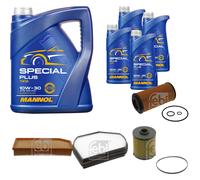 FEBI BILSTEIN Controllo Set 9L MANNOL Special Plus 10W-30 Per Mercedes E